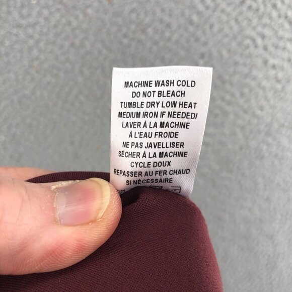 MarlaWynne Pants Women 2 Red Ponte Stretch Slim Leg Pull On Everyday Casual NWT - Picture 8 of 13